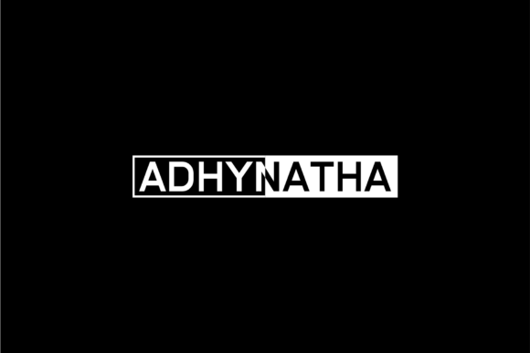 Adhynatha Typeface for Bold Modern Branding