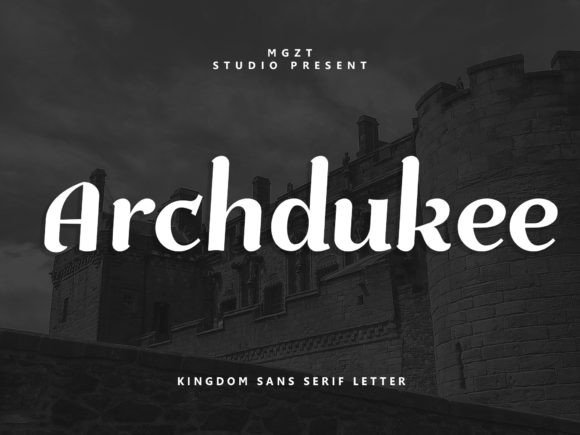 Archdukee: The Majestic Sans Serif Typeface for Bold Branding