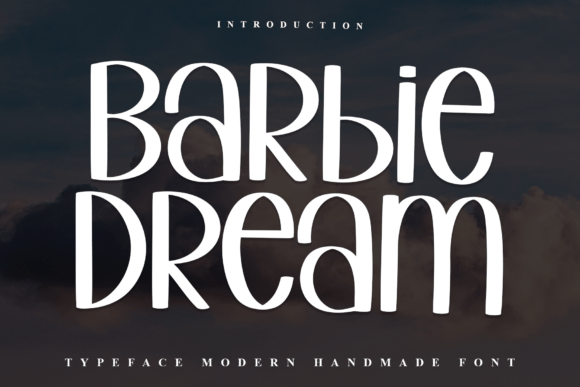 Barbie Dream: A Charming Sans Serif Font for Crafters