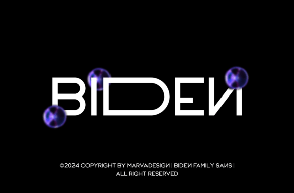 Biden Font: A Modern Sans Serif for Makers