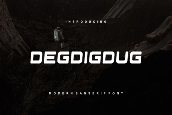 Degdigdug: A Friendly Typeface for Modern Brands