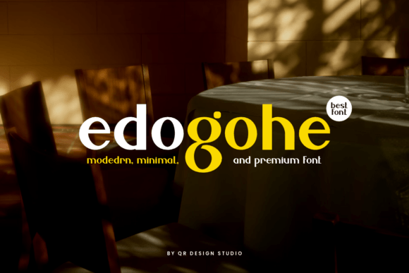 Edogohe Typeface for Modern Web Design