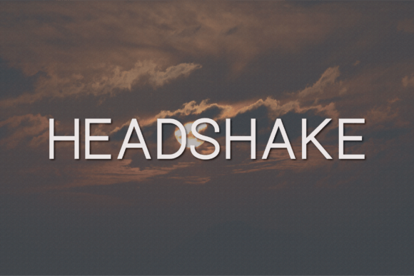 Headshake Font: Elegant Sans Serif for Makers