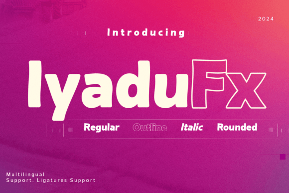 Iyadufx: A Bold Typeface for Makers