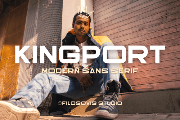 Kingport: A Playful Sans Serif Font for Crafters