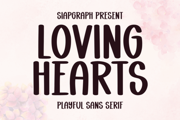 Loving Hearts Font for Playful Web Design