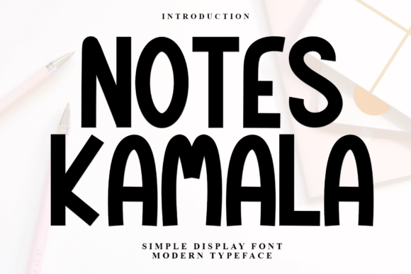Notes Kamala: A Timeless Sans Serif Font for Editors
