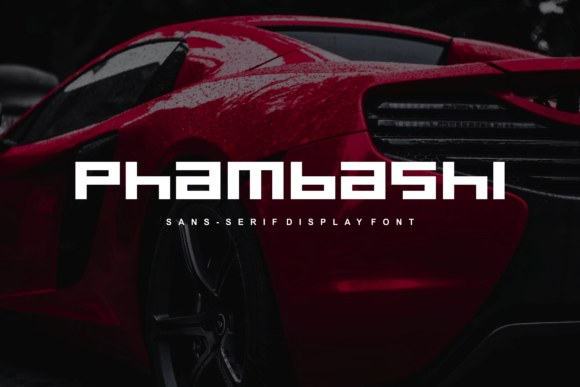 Phambashi Typeface for Modern Branding