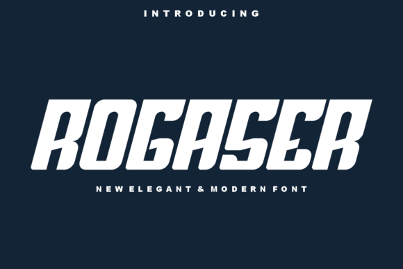 Rogaser: A Bold Typeface for Modern Branding