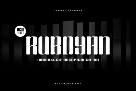 Ruboyan: A Bold Sans Serif Typeface for Branding