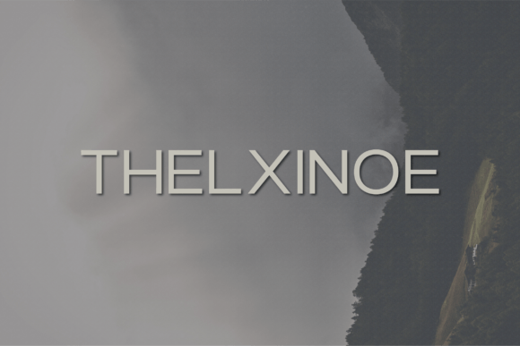 Thelxinoe Typeface for Modern Makers