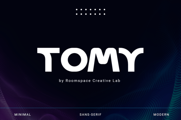 Tomy Typeface for Modern Editorial Design
